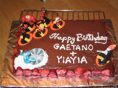 Gaetano's 5th Birthday cake