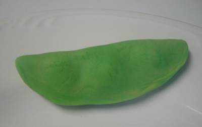 Play-Doh Snow Pea