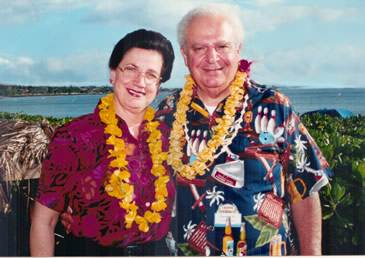 Mom and Dad in Hawaii
